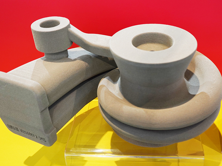 Ceramic casting sand for sand 3d printing